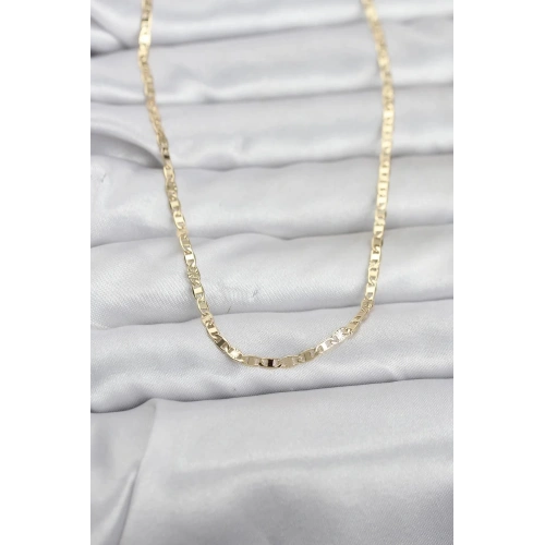 Mey İthalat® CM 14K Gold Renk Zincir Model 60 cm Kadın Kolye