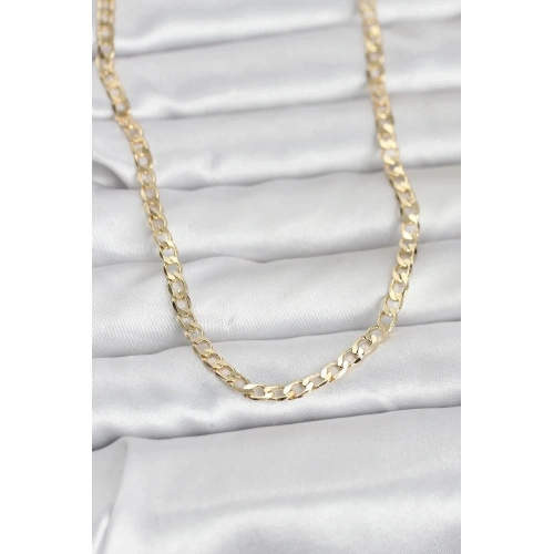 Mey İthalat® CM 14K Gold Renk Zincir Model 60 cm Kadın Kolye