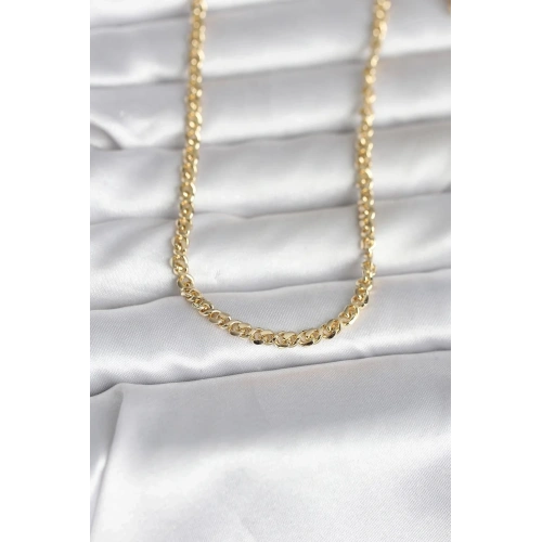 Mey İthalat® CM 14K Gold Renk Zincir Model 60 cm Kadın Kolye