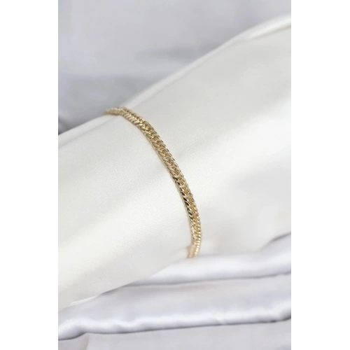 Mey İthalat® CM 14K Gold Renk Zincir Model Kadın Bileklik