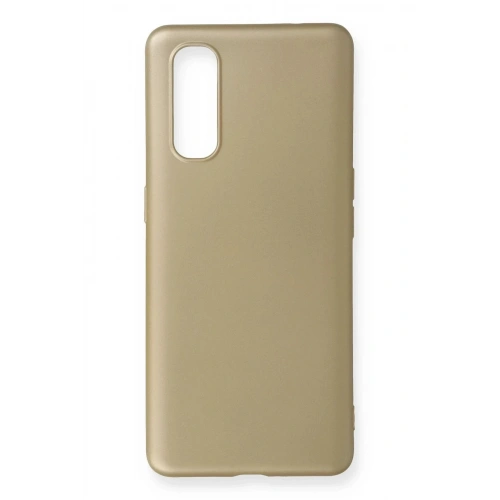 Mey İthalat®   Find X2 Kılıf First Silikon - Gold