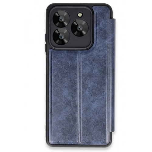 Mey İthalat®  General Mobile Era 30 Kılıf Flip Cover - Lacivert