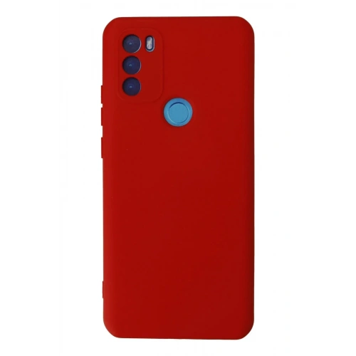 Mey İthalat®  General Mobile GM 21 Plus Kılıf Nano içi Kadife Silikon - Kırmızı