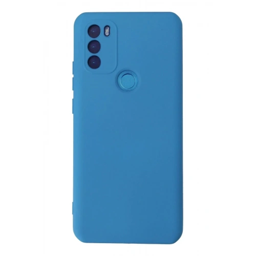Mey İthalat®  General Mobile GM 21 Plus Kılıf Nano içi Kadife Silikon - Mavi