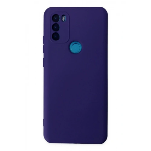 Mey İthalat®  General Mobile GM 21 Plus Kılıf Nano içi Kadife Silikon - Mor