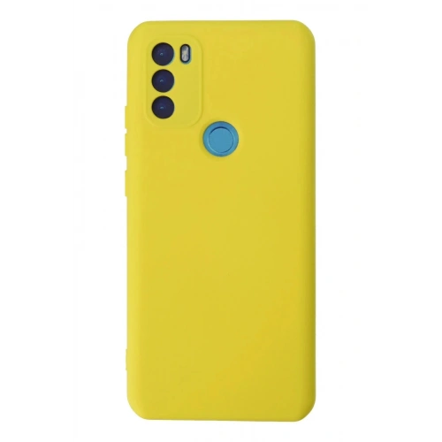 Mey İthalat®  General Mobile GM 21 Plus Kılıf Nano içi Kadife Silikon - Sarı