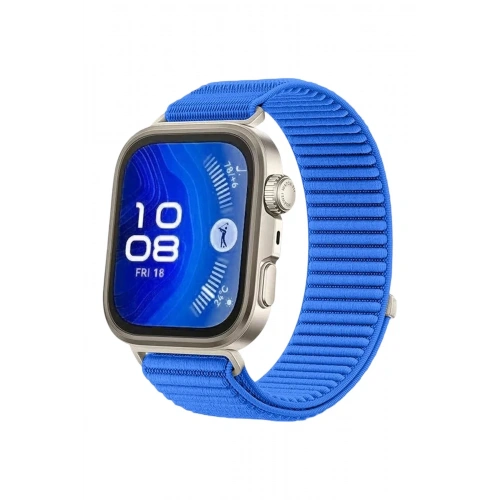 Mey İthalat®  Huawei Fit 4 Braid Kordon - Mavi