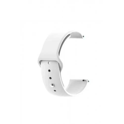 Mey İthalat®  Huawei GT4 41mm 18mm Klasik Kordon - Beyaz