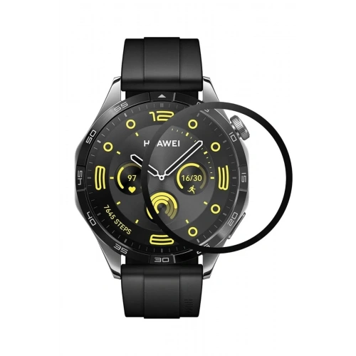 Mey İthalat®  Huawei GT4 41mm 18mm Polymer Nano Ekran Koruyucu - Şeffaf