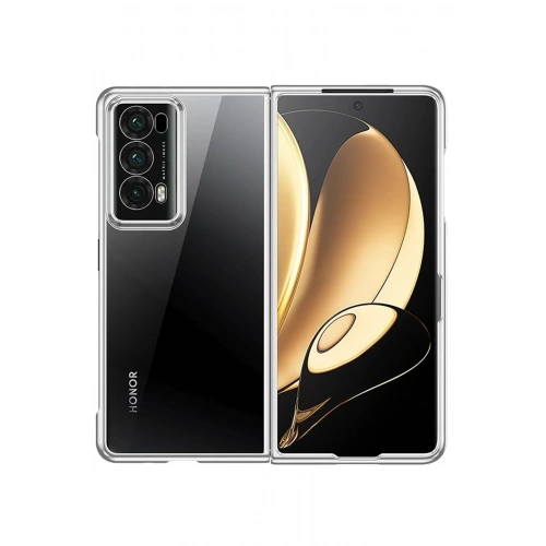 Mey İthalat®  Huawei Honor Magic V2 Kılıf Jasper Kapak - Gümüş