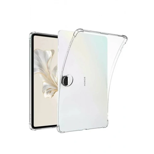 Mey İthalat®  Huawei Honor Pad 9 Kılıf Anti Shock Tablet Silikon - Şeffaf