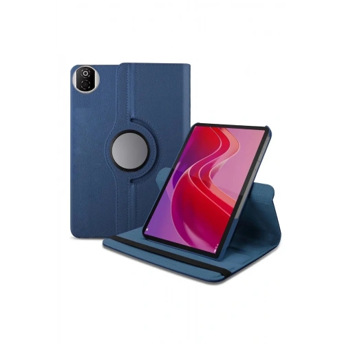 Mey İthalat®  Huawei Honor Pad X7 360 Tablet Deri Kılıf - Lacivert