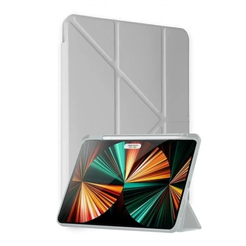 Mey İthalat®  Huawei Honor Pad X9A Kalemlikli Mars Tablet Kılıfı - Gri