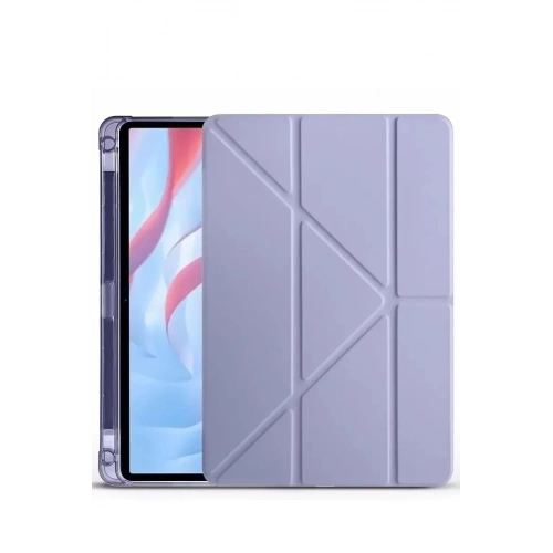 Mey İthalat®  Huawei Honor Pad X9A Kalemlikli Mars Tablet Kılıfı - Lila