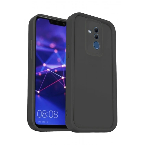 Mey İthalat®  Huawei Mate 20 Lite Kılıf Viera Silikon - Siyah