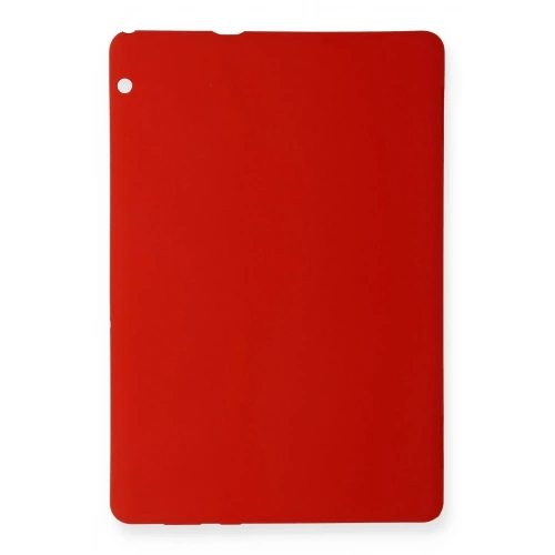 Mey İthalat®  Huawei MediaPad T5 10 Kılıf Evo Tablet Silikon - Kırmızı