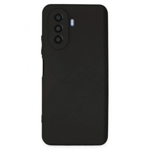 Mey İthalat®  Huawei Nova Y70 Kılıf First Silikon - Siyah