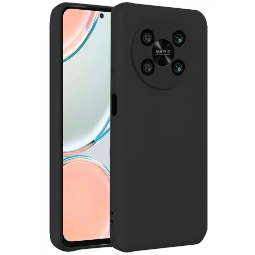 Mey İthalat®  Huawei Nova Y90 Kılıf First Silikon - Siyah