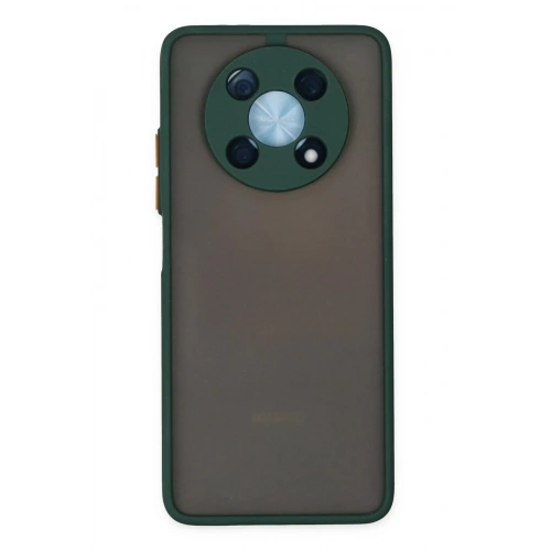 Mey İthalat®  Huawei Nova Y90 Kılıf Montreal Silikon Kapak - Yeşil