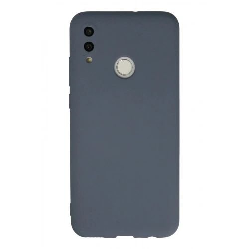 Mey İthalat®  Huawei P Smart 2019 Kılıf Nano içi Kadife Silikon - Gri