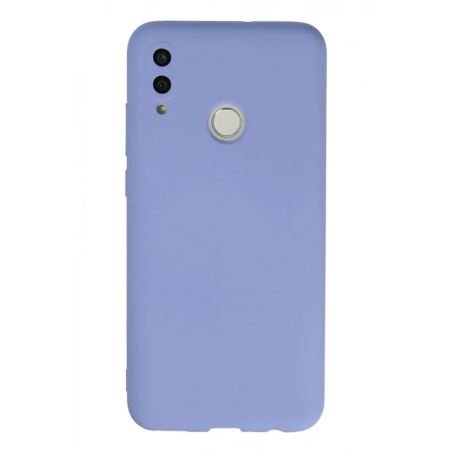 Mey İthalat®  Huawei P Smart 2019 Kılıf Nano içi Kadife Silikon - Lila