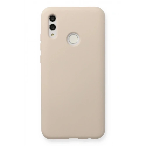 Mey İthalat®  Huawei P Smart 2019 Kılıf Nano içi Kadife Silikon - Pudra