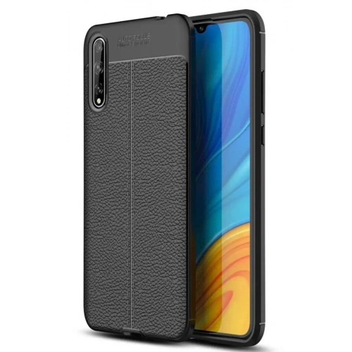 Mey İthalat®  Huawei P Smart S Kılıf Auto Focus Kapak - Siyah