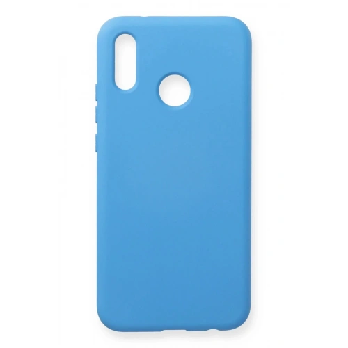 Mey İthalat®  Huawei P20 Lite Kılıf Nano içi Kadife Silikon - Mavi