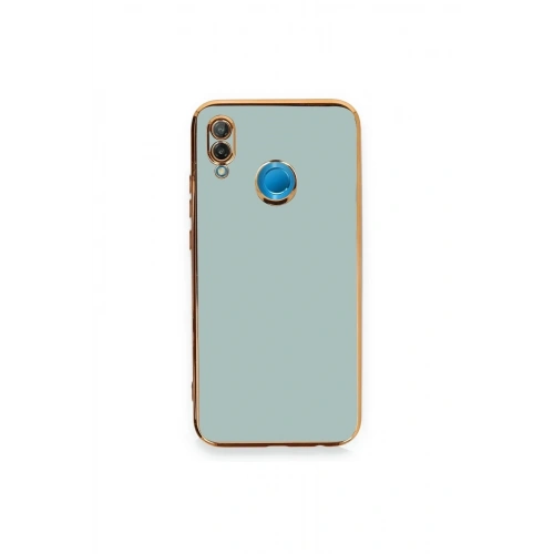 Mey İthalat®  Huawei P20 Lite Kılıf Volet Silikon - Açık Yeşil