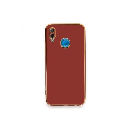 Mey İthalat®  Huawei P20 Lite Kılıf Volet Silikon - Kırmızı