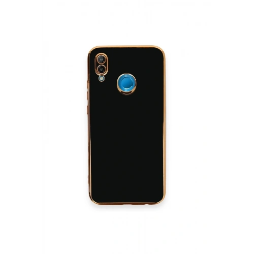 Mey İthalat®  Huawei P20 Lite Kılıf Volet Silikon - Siyah