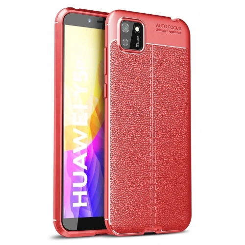 Mey İthalat®  Huawei Y5P Kılıf Auto Focus Kapak - Kırmızı
