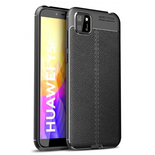 Mey İthalat®  Huawei Y5P Kılıf Auto Focus Kapak - Siyah