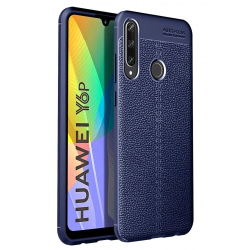 Mey İthalat®  Huawei Y6P Kılıf Auto Focus Kapak - Lacivert
