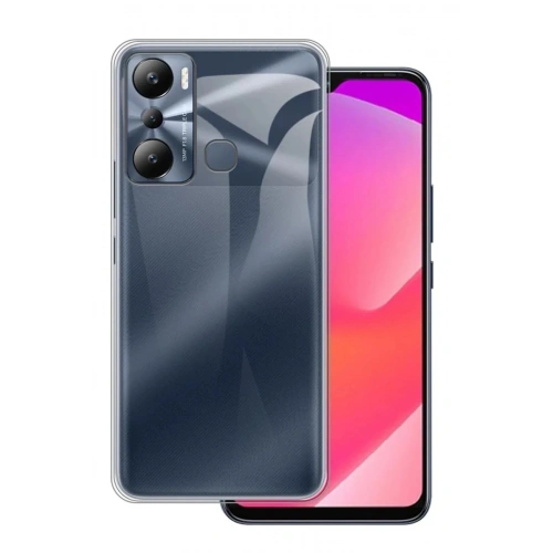 Mey İthalat®  İnfinix Hot 20i Kılıf Lüx Şeffaf Silikon