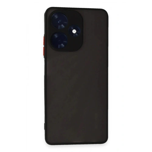 Mey İthalat®  İnfinix Hot 30 4G Kılıf Montreal Silikon Kapak - Siyah