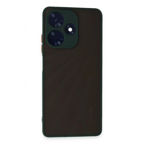 Mey İthalat®  İnfinix Hot 30 4G Kılıf Montreal Silikon Kapak - Yeşil