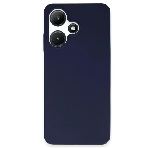 Mey İthalat®  İnfinix Hot 30i Kılıf First Silikon - Lacivert