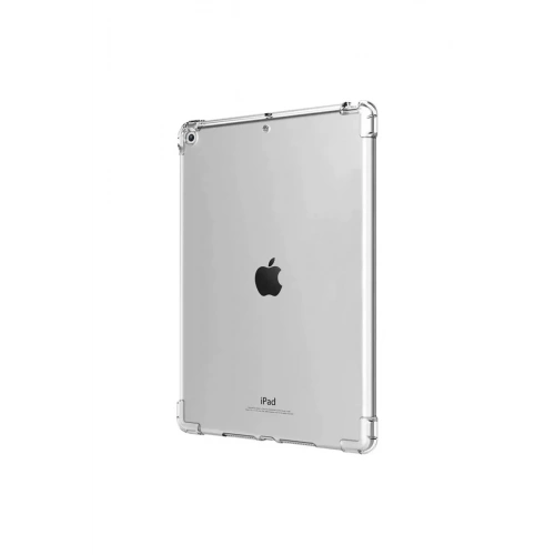 Mey İthalat®  iPad 10.2 (7.nesil) Kılıf Anti Shock Tablet Silikon - Şeffaf