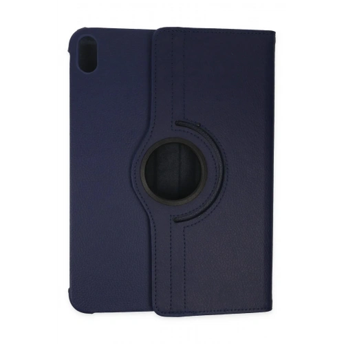 Mey İthalat®   iPad 2022 10.9 (10.nesil) Kılıf 360 Tablet Deri Kılıf - Lacivert