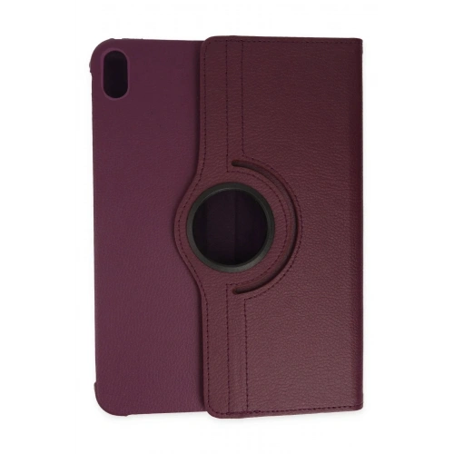 Mey İthalat®  iPad 2022 10.9 (10.nesil) Kılıf 360 Tablet Deri Kılıf - Mürdüm