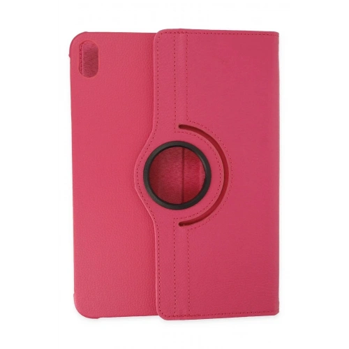 Mey İthalat®  iPad 2022 10.9 (10.nesil) Kılıf 360 Tablet Deri Kılıf - Pembe