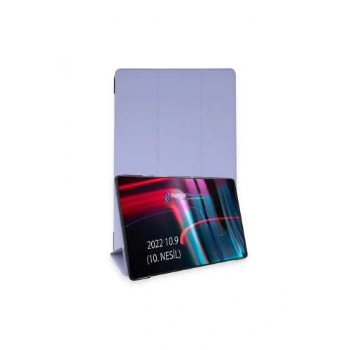 Mey İthalat®  iPad 2022 10.9 (10.nesil) Kılıf Tablet Smart Kılıf - Lila