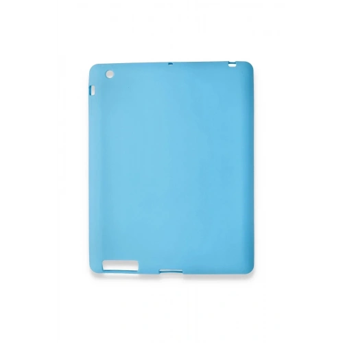 Mey İthalat®  iPad 4 9.7 Kılıf Evo Tablet Silikon - Mavi