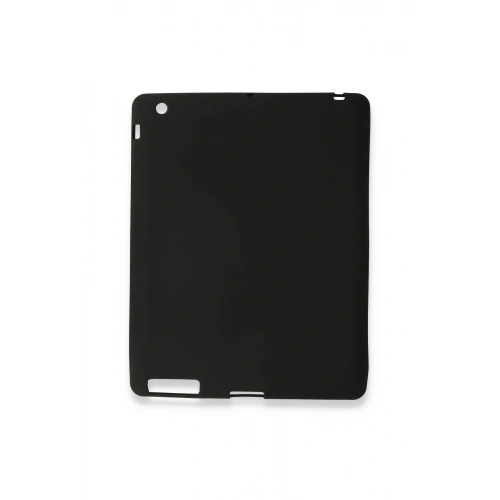 Mey İthalat®  iPad 4 9.7 Kılıf Evo Tablet Silikon - Siyah