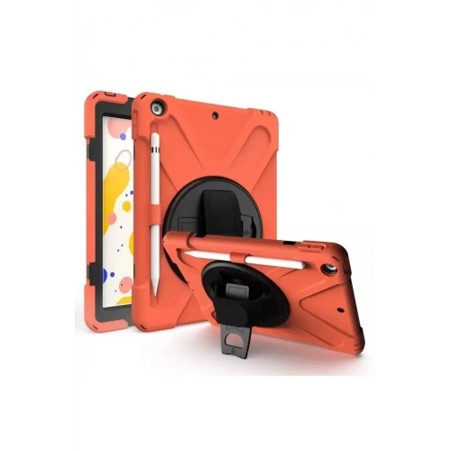 Mey İthalat®   iPad 5 Air 9.7 Kılıf Amazing Tablet Kapak - Turuncu