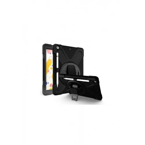 Mey İthalat®  iPad Air 11 (2024) Kılıf Amazing Tablet Kapak - Siyah