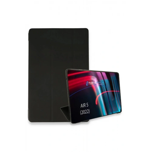Mey İthalat®  iPad Air 5 (2022) Kılıf Tablet Smart Kılıf - Siyah