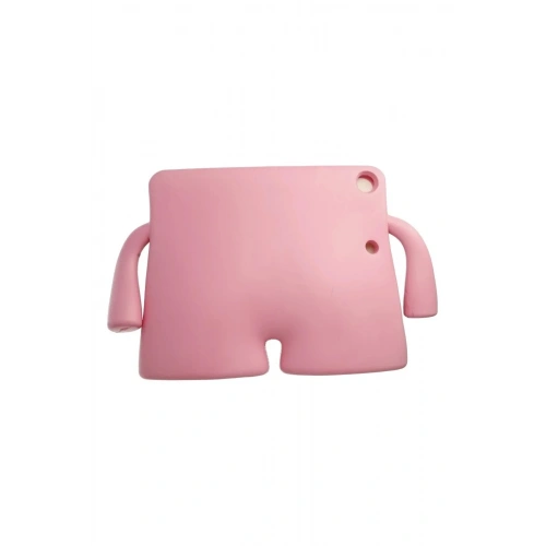 Mey İthalat®   iPad Mini 6 Karakter Tablet Silikon - Açık Pembe