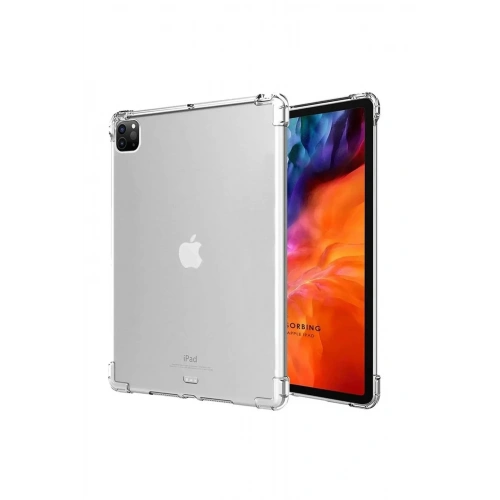 Mey İthalat®  iPad Pro 11 (2018) Kılıf Anti Shock Tablet Silikon - Şeffaf